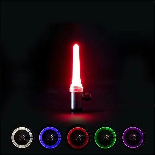 LEADBIK14 RGB DIY LEBike Wheel Light Rechargeable Bicycle Warning Lights Waterproof LENeon Bike Tyre Light for Cycling