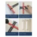 Professional Handle Punch Locator with Adjustable Distance Precise Scale for Door Handle Hole Drilling and Easy Installation