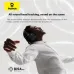 Baseus Bowie H1s Pro ANC Headset bluetooth 5.4 Headphone -45dB Active Noise Cancelling Dual Mic Noise Reduction 50mm Driver Unit Spatial Audio 65H Playback Low Game Delay 3.5mm Wired Foldable On-ear Headphones