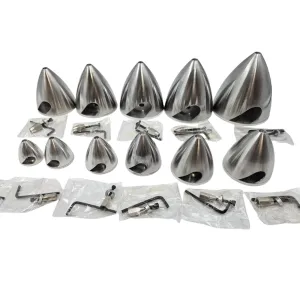 32mm/38mm/45mm/51mm/57mm/64mm/70mm/76mm/82mm/89mm/95mm/102mm Aluminium Metal Propeller Spinner for Methanol Engine RC Airplane