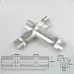 2PCS Vise Jaws Milling Vise Jaw Clamps Magnetic Bench Vice Pad Tools for Gripping Mechanical Tube Fitting Fixed Protector