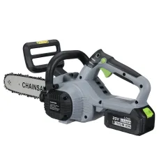 GARDSURE 20V 12 Inch Cordless Chainsaw with Two Rechargeable 4.0Ah Battery Battery Powered Chainsaw Electric Chain Saw for Tree Branches Camping