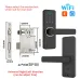 WAFU WF-F1 Tuya Smart WiFi Door Lock Aluminum Alloy Keyless Entry 5 in 1 Unlocked Methods APP Fingerprint Password Card Key Energy-Saving Micro-USB Emergency Power High Capacity