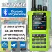 BinTolk BT8000 10W High Power Two Way Radio 256CH Wide Band 18-999MHz Wireless Frequency Copy Type-C Charging Bluetooth Programming NOAA Weather Long Range Outdoor Emergency Communication