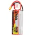 ZOP Power 22.2V 3700mAh 100C 6S Lipo Battery XT60 Plug for for FPV RC Drone
