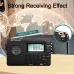 Retekess V115 Radio FM AM SW Portable Radios AM FM Rechargeable Shortwave Radio Battery Powered Full Waves USB Recorder For Gift