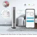 MOES Tuya WiFi Smart Dimmer Plug Brightness Adjust Timer for Tuya & Smart Life App Voice Control Work with Alexa Google Assistant