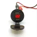 4.2A Waterproof Car 2 Port Dual USB Charger Socket Power Outlet with LED Voltmeter for 12-24V Car Boat Marine ATV Motorcycle