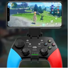 BSP-G9 Wireless bluetooth Game Controller with 3D Rocker and Dual Linear Triggers Built-in Dual Vibration Motors Turbo Function Gamepad for PC Computer IOS Android