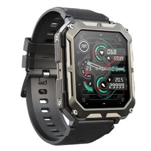 Senbono C20pro 1.83inch HD Screen bluetooth Call Heart Rate Blood Pressure Blood Oxygen Monitor Sleep Monitoring Breathe Training Multi-sport Modes IP68 Waterproof Smart Watch