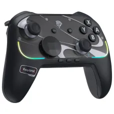 EasySMX S10 Wired bluetooth Gamepad TMR Joystick RGB Controller Compatible with Switch 2/PC/Phone/TV/Steam Support Six-axis Gyro HD Vibration NFC Function