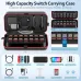 for Switch 2 & Switch Original & Switch OLED Large Storage Bag Anti-Scratch Waterproof Travel Carrying Case for Nintendo Switch