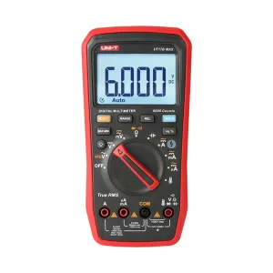 UNI-T UT17B MAX True RMS Digital Multimeters Voltmeter Auto Range Ammeter Frequency Capacitance Tester VFD