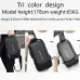 Men Bag Single Shoulder Bag Multi-function Sports Slanting Chest Backpack Anti-Theft Chest Bag