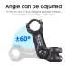 WESBIKING 60 Adjustable Bicycle Handlebar Booster 25.4mm Aluminum Alloy Bike Front Fork Stem Adapter