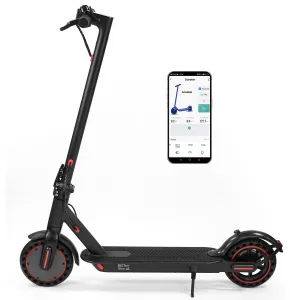 EDIRECT WQ-W4 Pro Electric Scooter 36V 10Ah Battery 350W Motor Recommended Top Speed 25KM/H 8.5inch Tires 25KM/H Top Speed 25-30KM Max Mileage Range 120KG Max Load Folding E-Scooter XIAOMM365