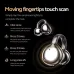M110 OWS Earbuds bluetooth 5.4 Earphone Panoramic Surround Sound Directional Transmission HD Calling 60H Playback Smart Touch Control Open-ear Sports Earclips Headphones