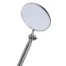 Extend 7-1/4" to 30" 360 Retractable Extension Rod Mirror Telescopic Inspection Detection lens Silver Pocket Clip Car Tools