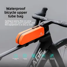 OFFBONDAG2L Waterproof Bicycle Top Tube Bag Convenient Zipper Large capacity Bike Front Frame Bag with Bolt Belt for MTB Riding