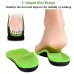 1 Pair Orthotic Foot Insoles Arch Support Damping Sport Insoles Pain Relief Plantar Fasciitis Flat Feet Men Women Insole