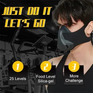 KALOA25 Levels Sports Oxygen-controlled Fitness Mask Running to Simulate High-altitude Low-oxygen Training Face Mask