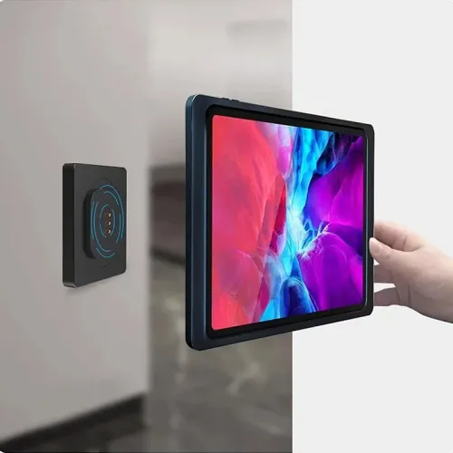 Magnetic Wall Mounted Wireless Charger Wall charging Socket Tablet Magnetic Bracket Holder for Universal Tablet Android