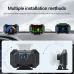 P25 Car HUD Head-up Display LCD OBD Multifunctional Incline Meter  Displaying Car Speed  Water Temperature  Fuel Consumption