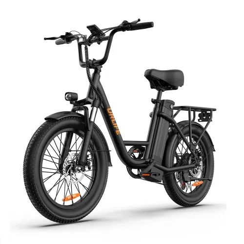 EDIRECT URLIFE20 Electric Bike 48V 13AH 500W(Peak 1000W) Motor Recommended Top Speed 25KM/H 20inch Tire 130KM Max Mileage 120KG Max Load Electric Bicycle