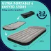 IPRee Air Cushion Inflatable Mattress Camping Air Cushion Bed With Built-In Pillow Foldable Storage Suitable For Home, Camping, SUV, Truck Tent