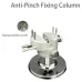 Mini Hobby Vise CNC Aluminum Alloy 360 Swivel Adjustable Pin Vise 8 Bench Pins 50mm Clamping Width Table Vice Clamp Action Figure DIY Jewelry Watch