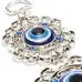 Wall Hanging Pendant Turkish Greek Blue Glass Evil Eye Amulet Lucky Eye Charm