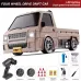 S817 RTR 1/24 2.4G 4WD MINI Drift RC Car Van Truck LED Light High Speed Simulation Desktop Cargo Dual Speed Remote Control Vehicles Models Toys