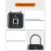 RAYKUBE SY12/SY13 Tuya Smart Padlock IP67 Waterproof Bluetooth Fingerprint Password Lock for Luggage Cabinet Backpack Offices