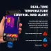 256x192px Phone Thermal Imager for Android High Precision Resolution Temperature Range -20C to 550C Infrared Sensor Autofocus 15 Color Palettes for Pipeline ,Circuit board inspection,etc.