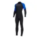 DIVE&SAIL UPF50+ Men's One Piece Long Sleeve Wetsuit UV Protection Soft Skin-Friendly Breathable Quick Dry Diving Suit Set Suitable for Swimming Snorkeling Surfing