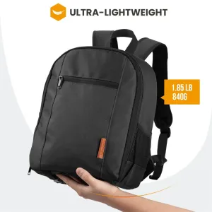 Camera Backpack Bag with Waterproof Cover Multi-Compartment Design for Camera Accessories Laptop Tripod Strap Outdoor Photography Travel