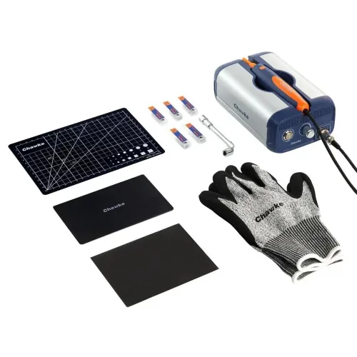 Chawke CK-01 Professional Ultrasonic Cutting Knife 65W Power 40kHz Vibration Precise Cutting Tool Replaceable Blades LED Light