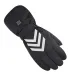 Heated Motorcycle Gloves Winter Snowmobile Skiing Gloves with Reflective Safety Stripe Design for Outdoor Warm Windproof Cycling
