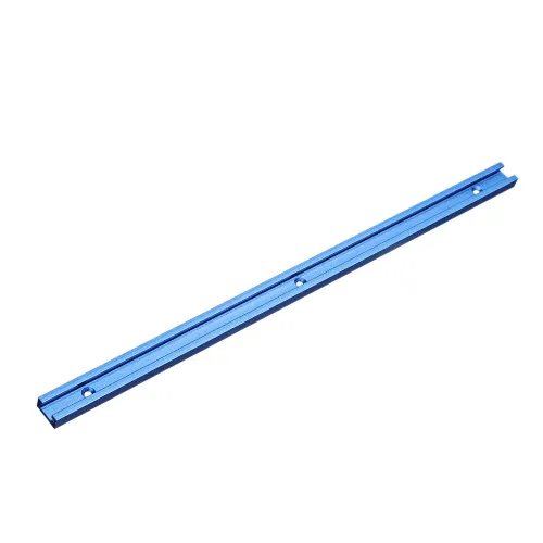 Drillpro Blue Oxidation 100-1220mm T-track T-slot Miter Track Jig T Screw Fixture Slot 19x9.5mm For Table Saw Router Table Woodworking Tool