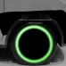 4PC Car Luminous Valve Caps Fluorescent Night Glowing Car Motorcycle Bicycle Wheel Styling Tyre Hub Universal Cap Decor