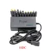 Universal Power Adapter Charger 96W 12V-24V 4A with EU/US Plug and Multiple Pins Adjustable Voltage Portable Laptop Charger