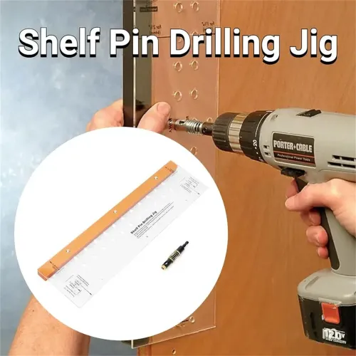 Drill gauge Bake lite Acrylic Door Hinge Drilling Positioning Plate Multifunctional Door Hinge Drilling Vertical Hole Positioning Plate Woodworking Tool