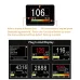 Car HUD Head-Up Display Obd Speed Fuel Consumption Water Temperature Voltage Overspeed Alarm HD Head-Up Display