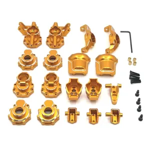 Upgraded Metal Parts Set for HB Toys R1001 R1002 R1003 1/10 Rock Crawler Off-Road Climbing Truck RC Cars Vehicles Models Spare Accessories