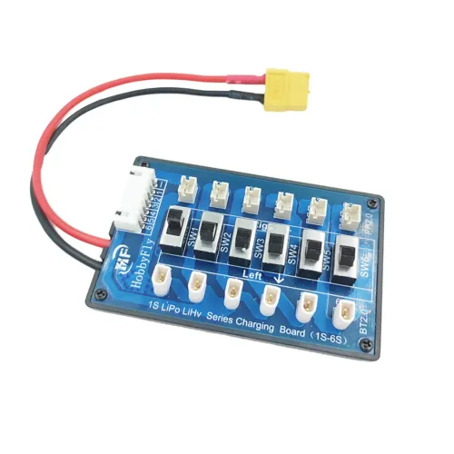 HobbyFly 1s BT2.0/PH2.0 Lipo Battery Series Charging Board Parallel Charge Board Blade Inductrix Ultra Micro JST-PH Connector For BetaFpv Battery Charger