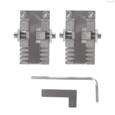 Universal Key Clamping Fixture Duplicating Cutting Machine Stainless Steel Precision Cutting for Car and Door Key Copy Tool