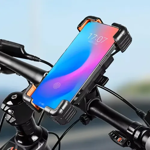 ESLNF 360 Adjustable Rotation Bike Universal Phone Holder4.5''-7.2'' Shockproof Anti-slip Mobile Phone Stand Motorcycle Bracket