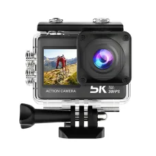 AUSEK M60TR 5K Action Camera Touch Screen Sports Camera Anti-Shake HD Shooting Outdoor Cycling Recorder Skiing Fishing Camera