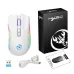 HXSJ T69 2.4G Wireless Gaming Mouse with RGB Lighting 1000-4800DPI Type-C Rechargeable 650mAh 8 Button Mouse for PC Gaming Office Working