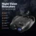GTMEDIA N4 Night Vision Binoculars 7 Levels Infrared Light 5X Zoom Photo/Video Playback Head-Mounted Support Ideal for Outdoor Activities and Wildlife Observation